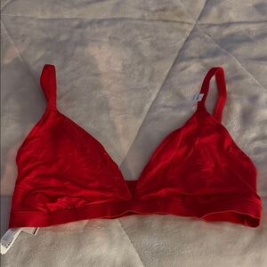 PINK Victoria's Secret Bold Red Bralette